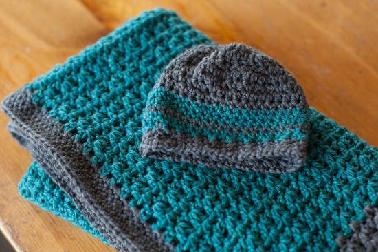 Baby blanket and hat-05