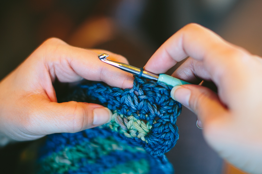 Prayer shawl trim corner and row-09